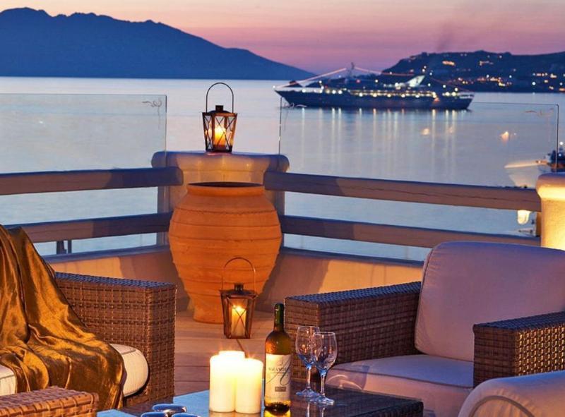 Grand Beach Hotel Mykonos Town Zewnętrze zdjęcie