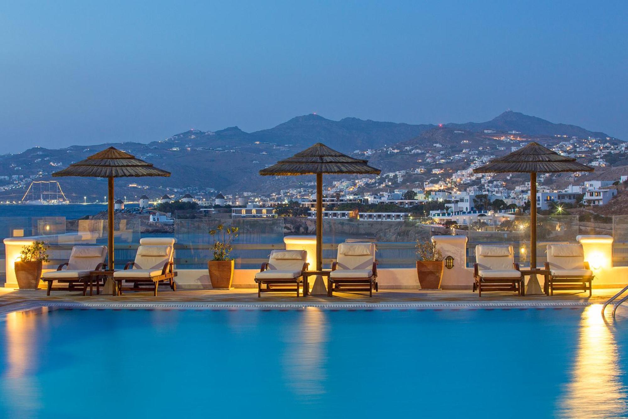 Grand Beach Hotel Mykonos Town Zewnętrze zdjęcie