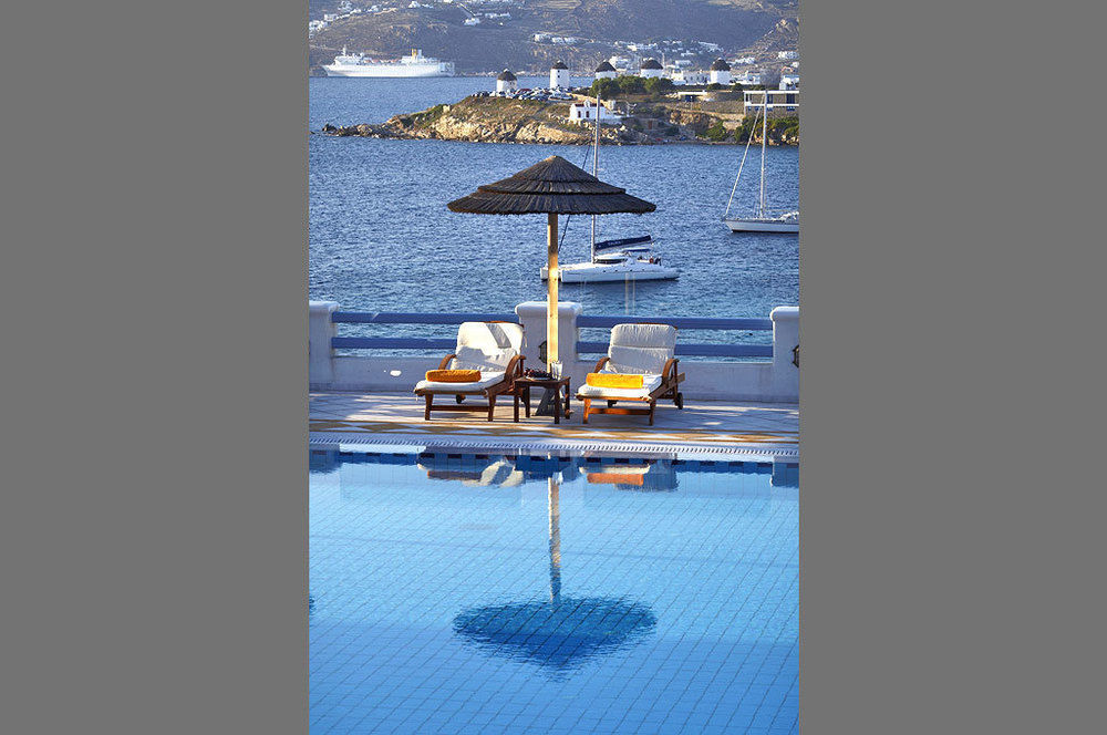 Grand Beach Hotel Mykonos Town Zewnętrze zdjęcie