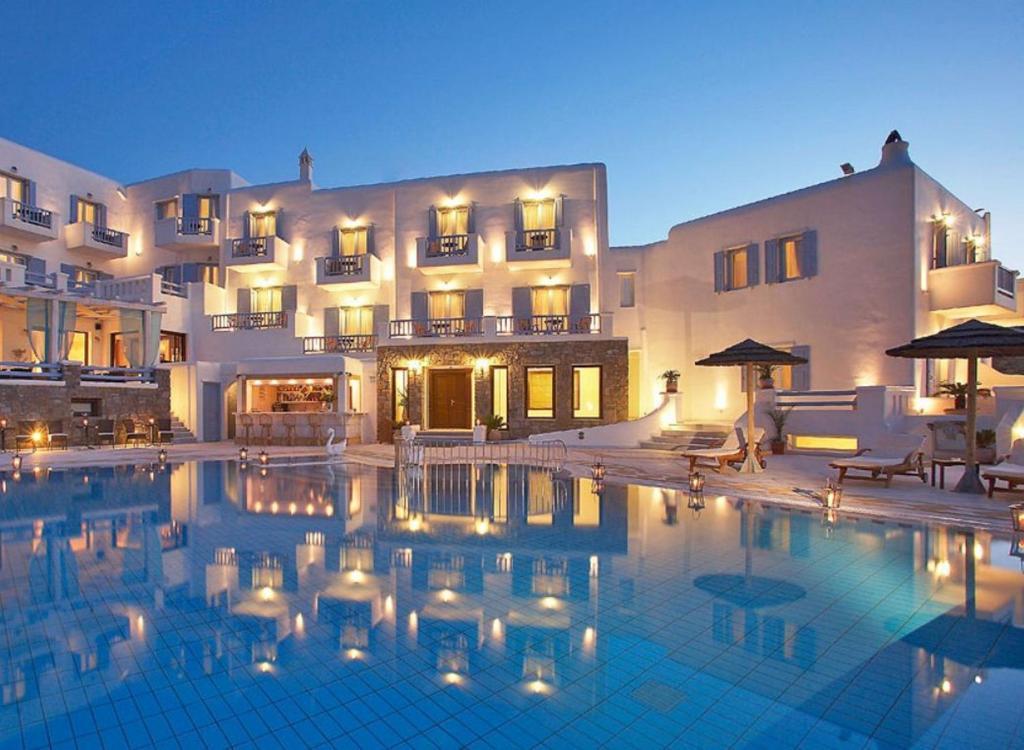 Grand Beach Hotel Mykonos Town Zewnętrze zdjęcie